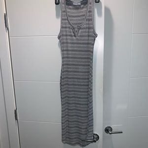 M/C racer back gray top